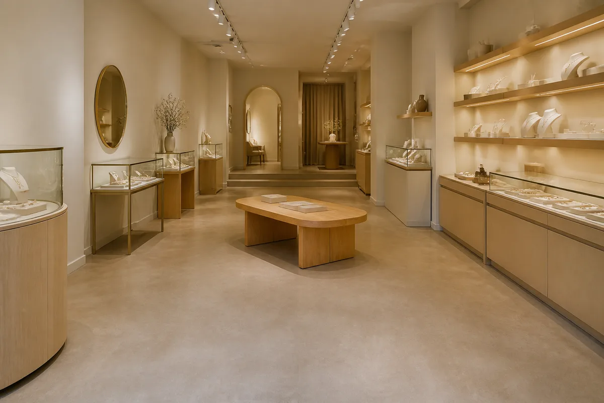 Agencement de magasin : parcours, mobilier et réserve