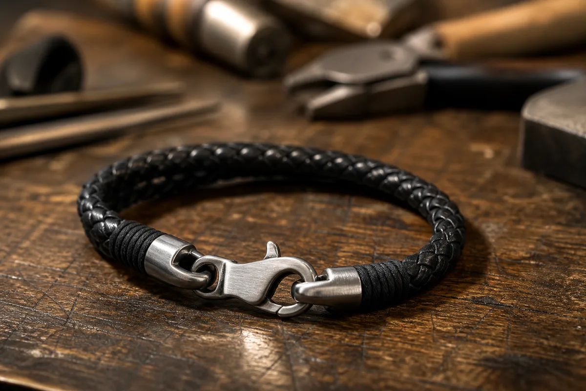 Bijoux homme personnalisés : l'essor du bracelet mousqueton
