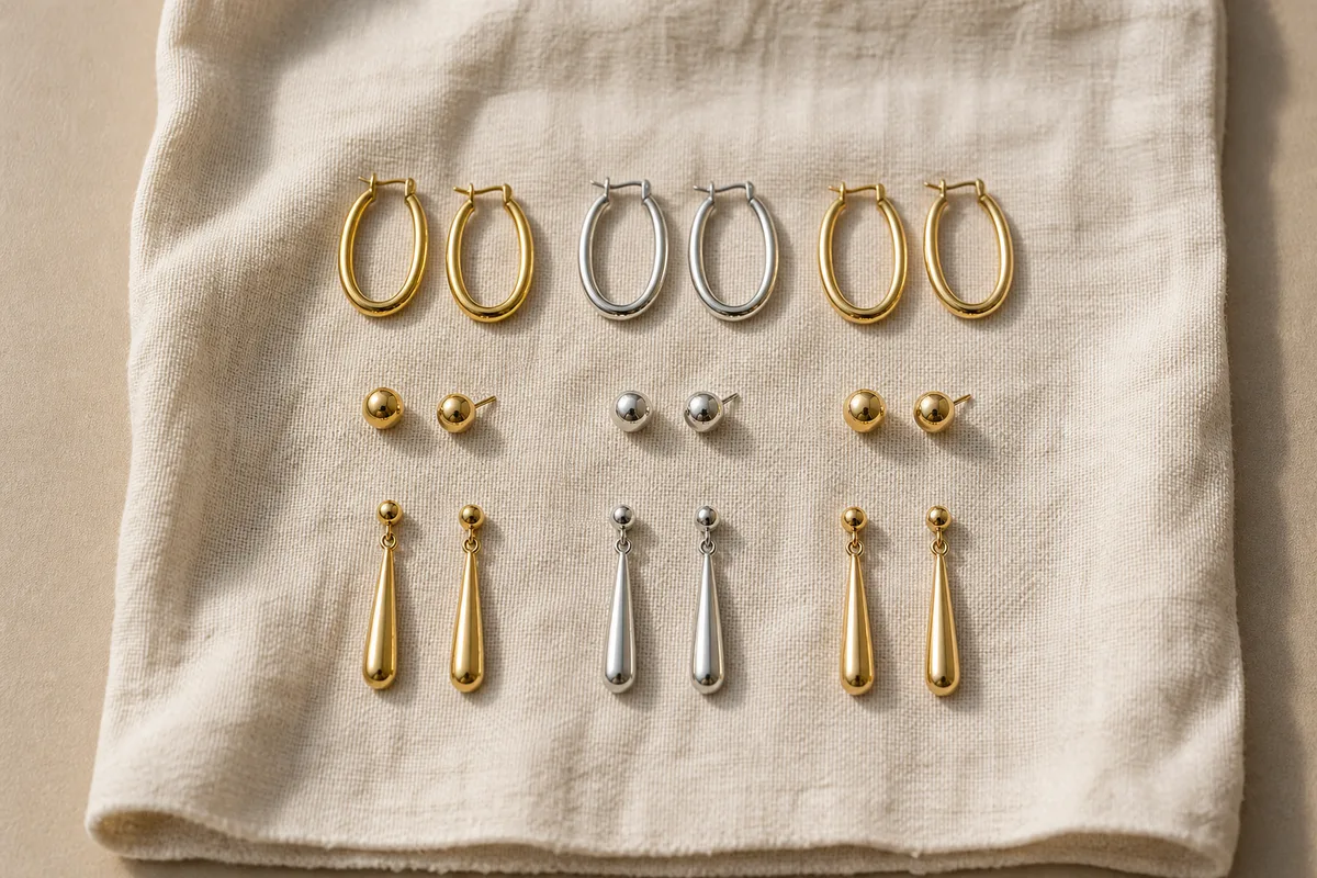Boucles d'oreilles : les accorder à la forme du visage