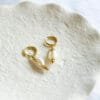 Bijoux de marque française au Havre, création artisanale, BOUCLES D'OREILLES SABBIE