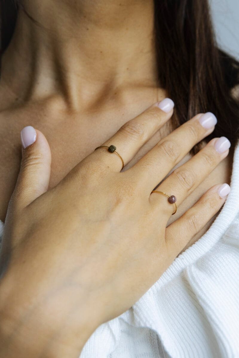 Bijoux de marque française au Havre, création artisanale, BAGUE ALMA